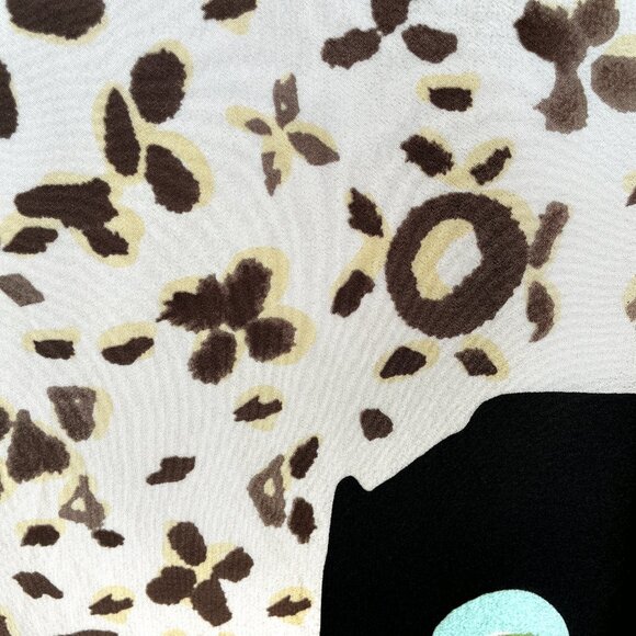 Emilio Pucci Silk Square Scarf – Vintage Botanical Print - Picture 7 of 15